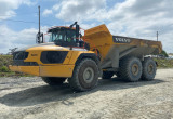 Multiple Volvo A60H Articulated Haulers, Catarpillar Excavator and Front Loader 6