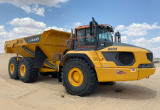 Multiple Volvo A60H Articulated Haulers, Catarpillar Excavator and Front Loader 1