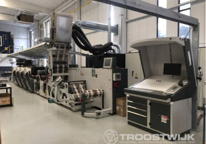 Online auction of a combination printing press Omet XFlex X6 530 (2016)