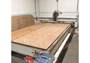Used Multicam Mg305 Cnc Router, 80” X 144” Table, New In 2000