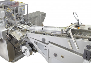 Siebler-Pack EZ2 roll wrapping machine for round tablets and similar items