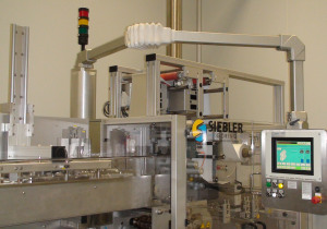 Siebler + Göring 5000 / 160E vertical scelleur à quatre côtés pour bandes effervescentes