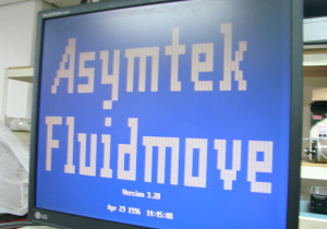 Asymtek 403G Automated Fluid Dispensing System com ferramenta de cura UV