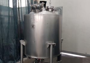 Zetterstroms 556 L - Jacketed mixing tank used