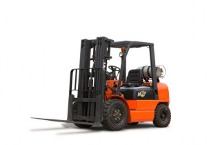 LPG Forklift CPQYD30H Heavy Duty Construction Machine