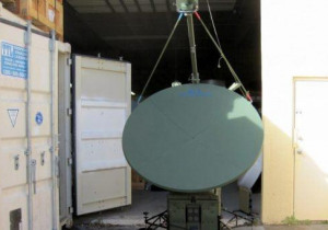 AVL 1.6M KU-Band Fly Away mobiel antennesysteem
