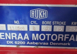 Bukh - Denmark DV 32 RME Energy equipment