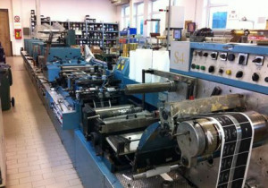 Franchini Sericonvert 4+3 Labels printing machine