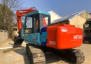 Used Crawler Excavator, Hitachi EX120 Track Excavator for Sale