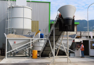 Sweden Automatic concrete plant