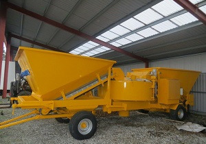 Mobile concrete plant M 2200, from 2002.