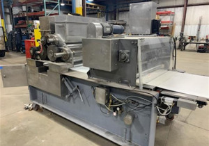 American Machine And Design 34" Co-Extruder With Guillotine Cutter