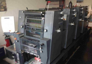 Máquina de impresión offset de cuatro colores Heidelberg Printmaster PM 52-4