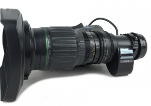Lente grande angular Canon HJ14ex4.3B IASE HDTV com unidade de foco