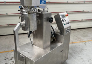 Used 5 LITRE HP OMAS MODEL T MIX 5 STAINLESS STEEL JACKETED EMULSIFIER MIXER