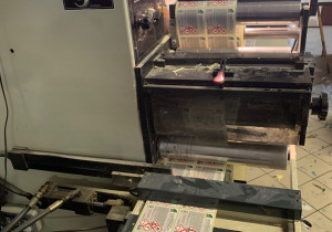 Máquina de impressão de etiquetas Gallus Arsoma EM410