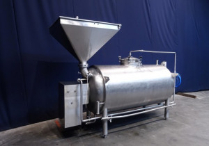 Kronjysk stál a/s Vacuum mixing and Cooking vessel Mixer