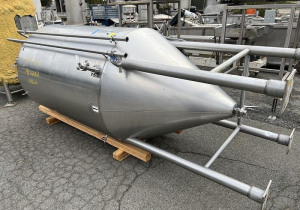 Réservoir d'occasion, 775 gallons, acier inoxydable, chemisé, cuve de fermentation 25 BBL
