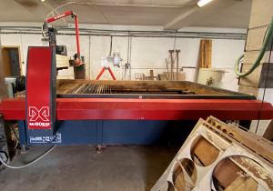 OMAX 1530 waterjet cutting machine