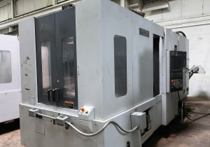 Centro de usinagem horizontal CNC de 4 eixos Mori Seiki Nh5000 usado 2005