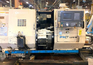 Okuma Lu-15W-2St-600 4 Axis Cnc Lathe Turning Center With Sub Spindle And Two Turrets - Okuma Lu-15W-2St-600