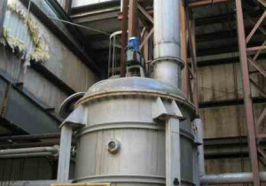 Cristalizador/evaporador Sanifab de aleación Sanicro 28 de 2000 galones usados