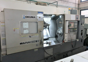 Used 2006 Okuma Multus B300-W 5-Axis Cnc Lathe - Okuma Multus B300-W