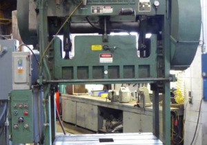 Usado 60 Ton Rousselle Straight Side Press 6Ss44, 4" Str., 26" S.H., 22" X 44" Bed, B.G., 50 Spm, A.C., Clean