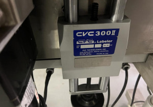 Used cvc model 300II wraparound labeler