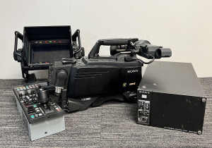 Sony HDC-1500R with CCU, RCP, Studio and ENG VF Camera Package- USED