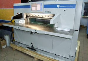Paper cutting machine Baumann Wohlenberg 115