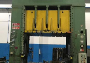 Used Emanuel 400/2000 ton metal press