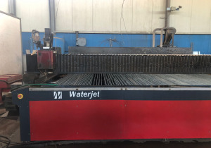 Used Waterjet Classic 4000mm  X 3000 mm  waterjet cutting machine