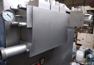 6600 Gph @ 2756 Psi Alfa Laval Shl40 Stainless Steel Homogenizer
