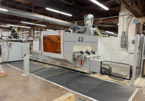 Used Holz-Her Pro-Master 7122K 4X 4-Axis CNC Processing Center