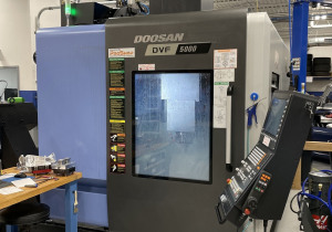 Doosan DVF 5000 5-Axis high speed machining center