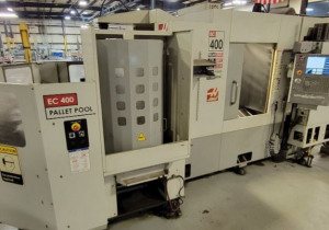 Haas EC-400PP Horizontal machining center with pallet pool, full 4th, 2007, CTS