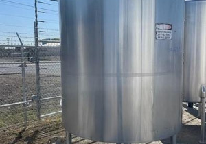 Réservoir en acier inoxydable à double enveloppe DCI de 750 gallons