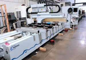 12 'X 4' Weeke Optimat Bhc 350 Cnc Router, Pod And Rail Design - Weeke Optimat Bhc 350