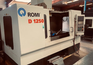 Used ROM D-1250 Vertical Machining Center with  Fanuc OiMB