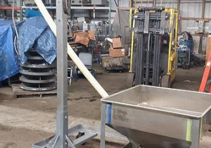 Flexicon 4" Auger Feeder Stainless Contact