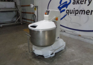 Misturador espiral de tigela removível Boku usado, modelo: SK 160 ACS, capacidade de 352 lb