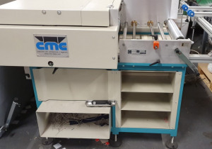 Máquina de ranhura em V CMC Castor CAS140C usada para placa