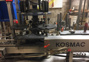 Rotuladora de cola fria rotativa Kosmac