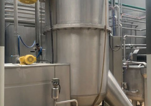 USED HORIZONTAL ROTATING DISCS STAINLESS STEEL FILTER PADOVAN