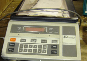 Used Nu-Weigh Programmable Part Counter Scale
