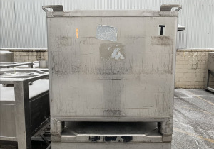 Tote Systems 42 Cu. Ft Stainless Steel Totes, (35) Available
