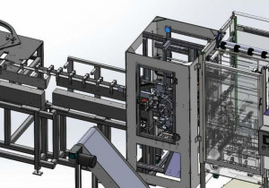 Sistema de ensacamento automático Nalle Automation Systems modelo Hts 28Tpp-20-6 usado
