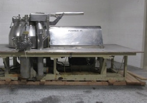 Used Glatt Powrex 600 liter High-shear Mixer