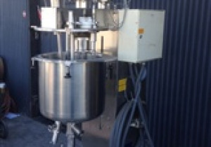 Fryma VME-50 usado, 50 litros encamisado, misturador de processo